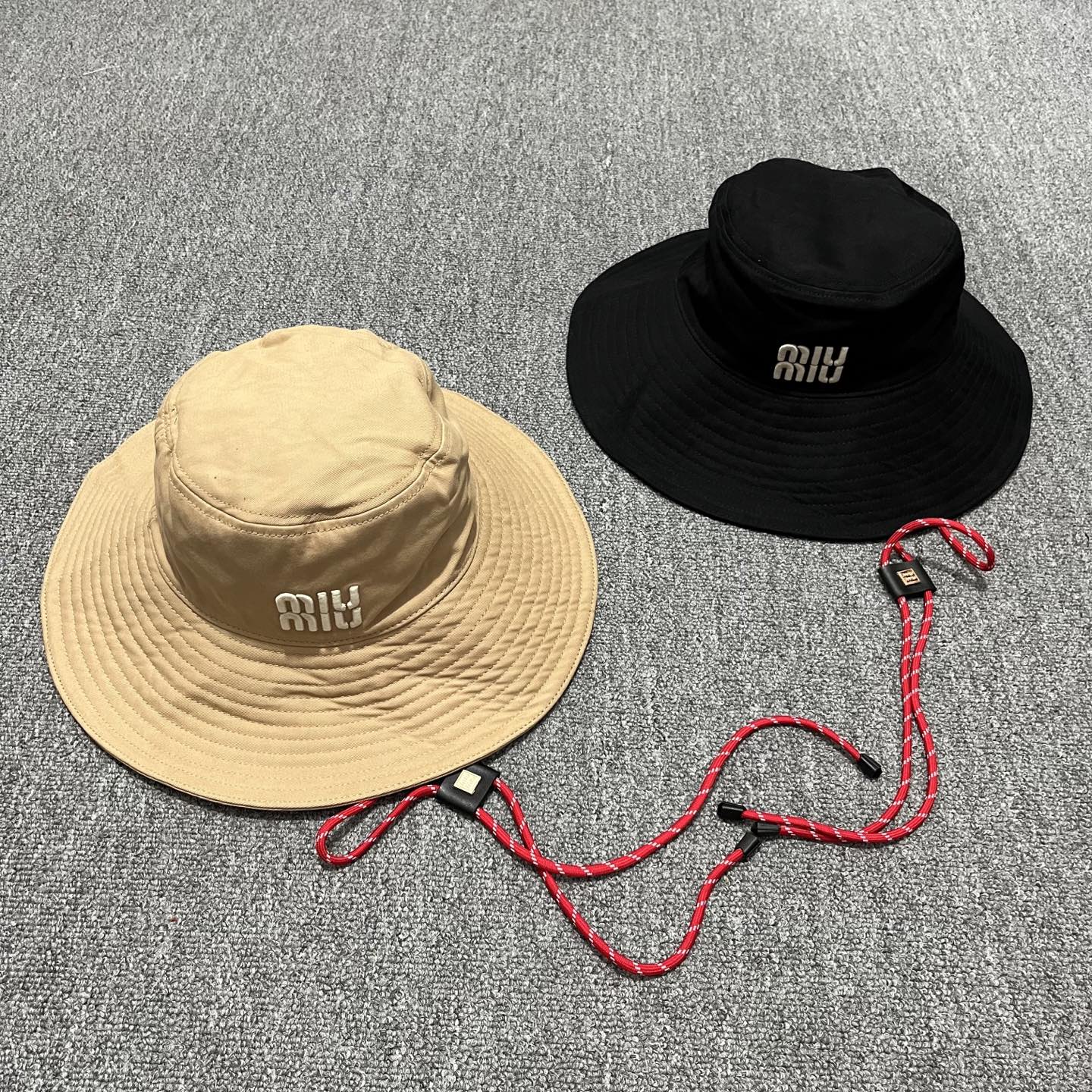 Miu Miu Logo Bucket Hat