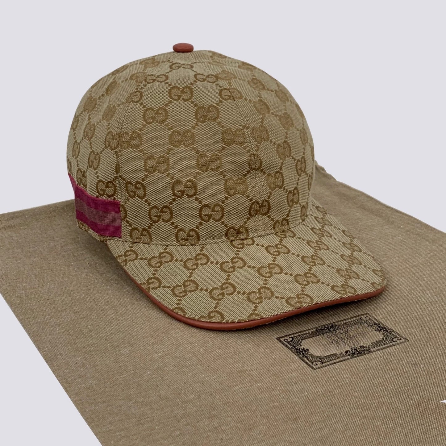GG Canvas Hat with Web