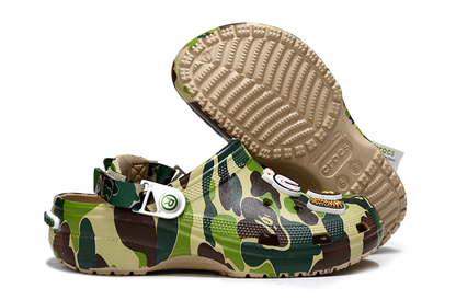 Crocs x A Bathing Ape Camouflage Slipper