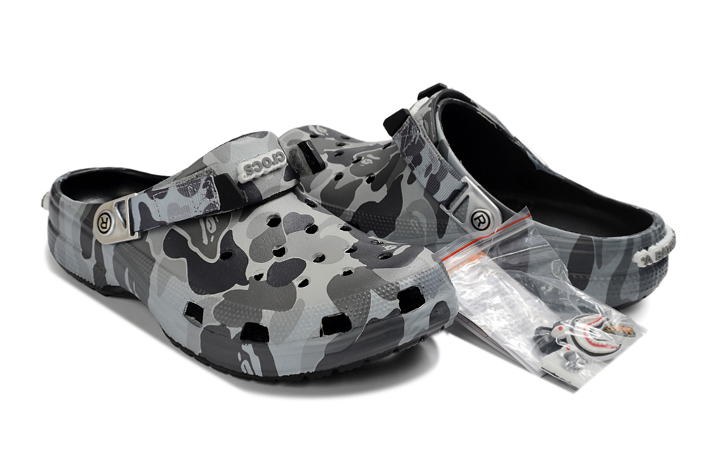 Crocs x A Bathing Ape Camouflage Slipper