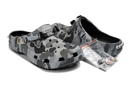 Crocs x A Bathing Ape Camouflage Slipper