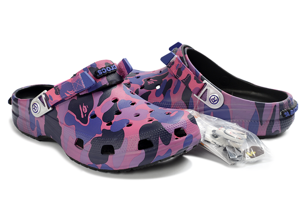 Crocs x A Bathing Ape Camouflage Slipper
