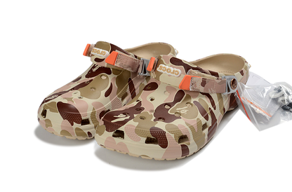 Crocs x A Bathing Ape Camouflage Slipper