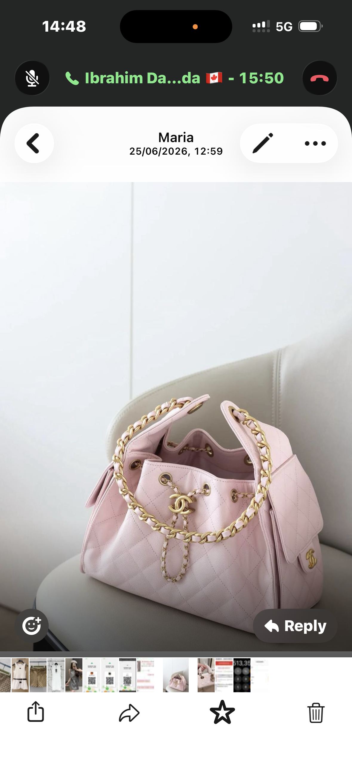 Jennie's Same Style Chanel-Inspired Hobo Underarm Bag 26 Quilted Chain Shoulder Handbag for Women, Fashionable and High-End