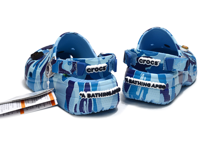Crocs x A Bathing Ape Camouflage Slipper