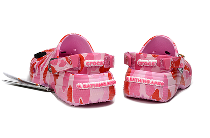 Crocs x A Bathing Ape Camouflage Slipper