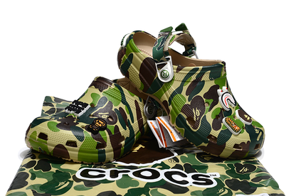 Crocs x A Bathing Ape Camouflage Slipper