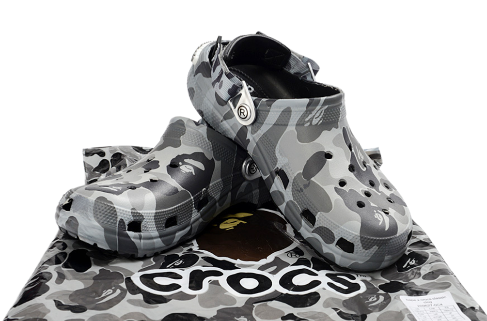 Crocs x A Bathing Ape Camouflage Slipper