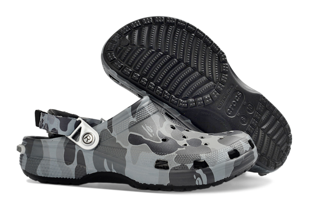 Crocs x A Bathing Ape Camouflage Slipper