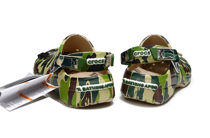 Crocs x A Bathing Ape Camouflage Slipper