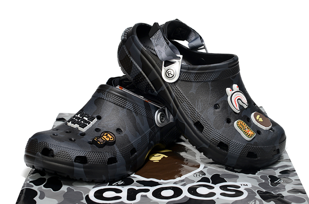 Crocs x A Bathing Ape Camouflage Slipper