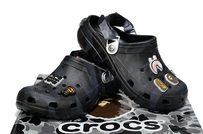 Crocs x A Bathing Ape Camouflage Slipper