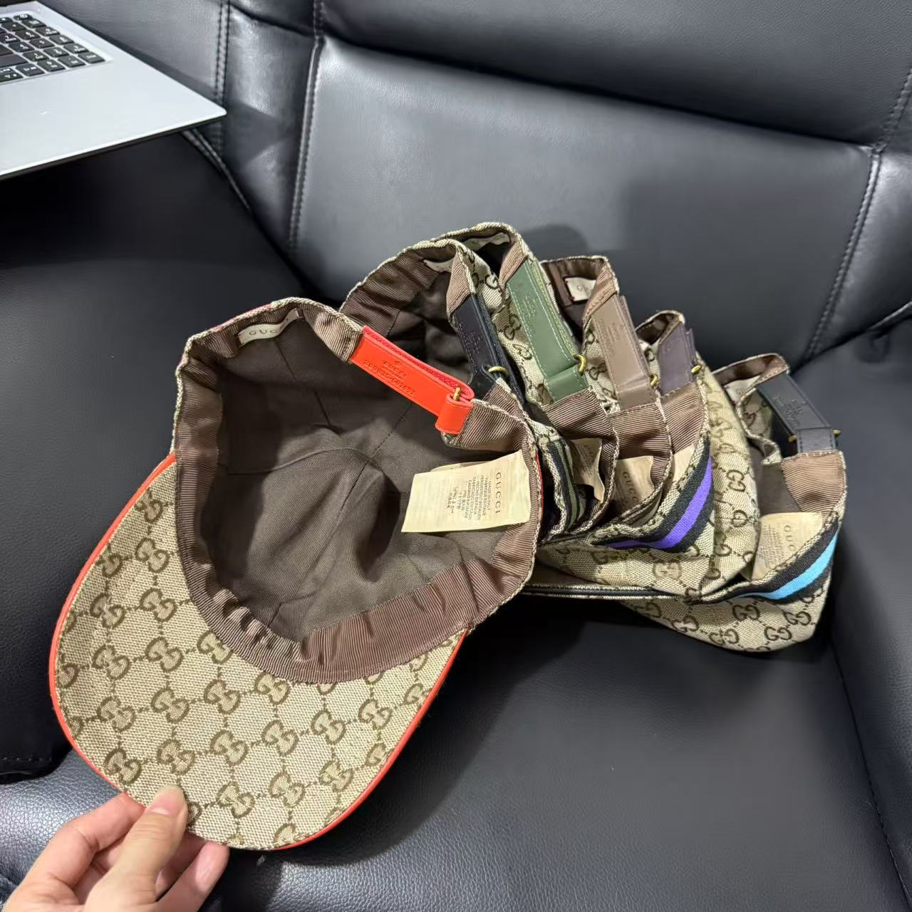 GG Canvas Hat with Web