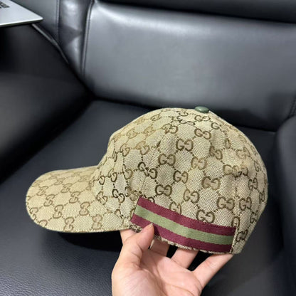 GG Canvas Hat with Web
