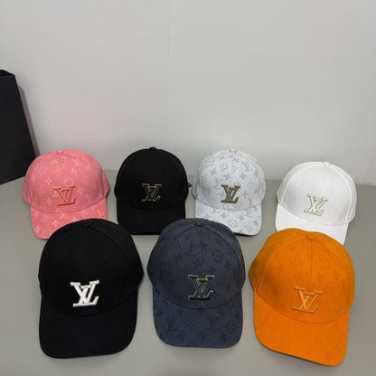 LV Logo Monogram Baseball Caps