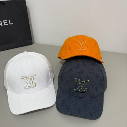 LV Logo Monogram Baseball Caps