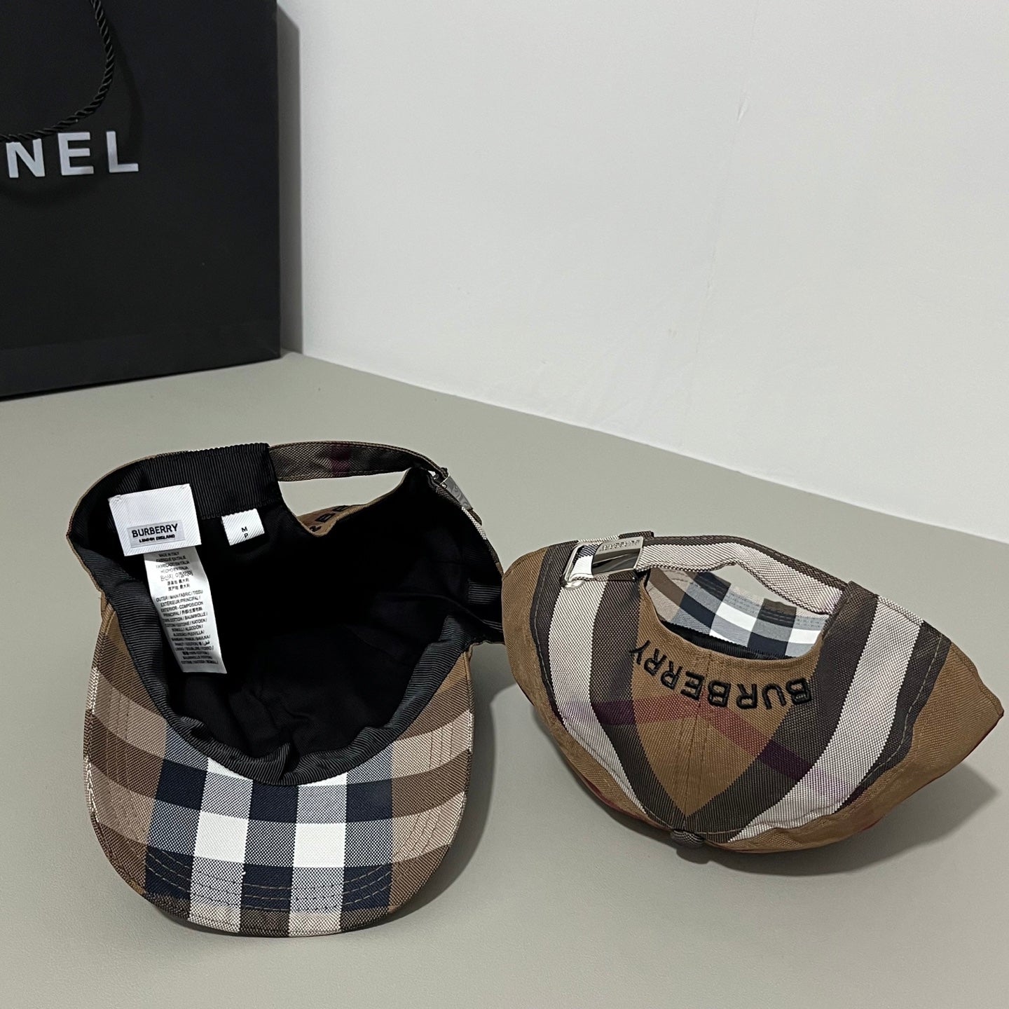 Burberry Check Baseball Cap