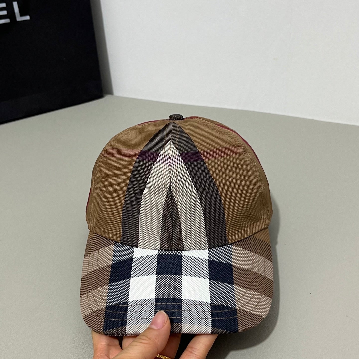 Burberry Check Baseball Cap