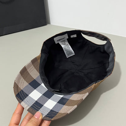 Burberry Check Baseball Cap