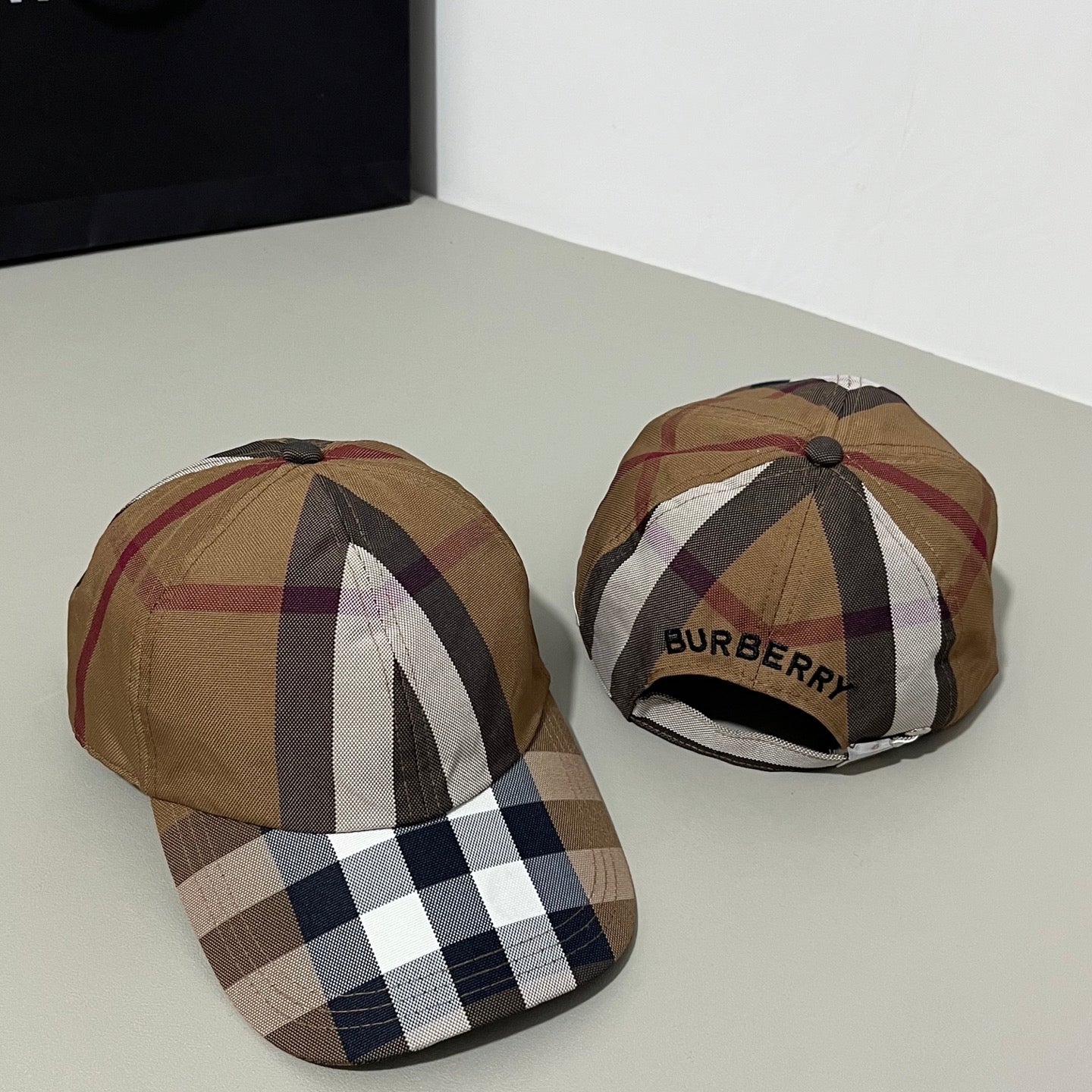 Burberry Check Baseball Cap