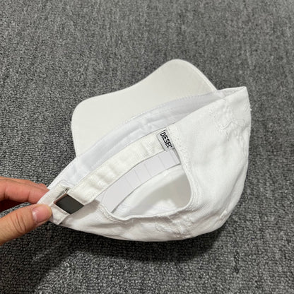 Diesel Destroyed Logo Baseball Cap