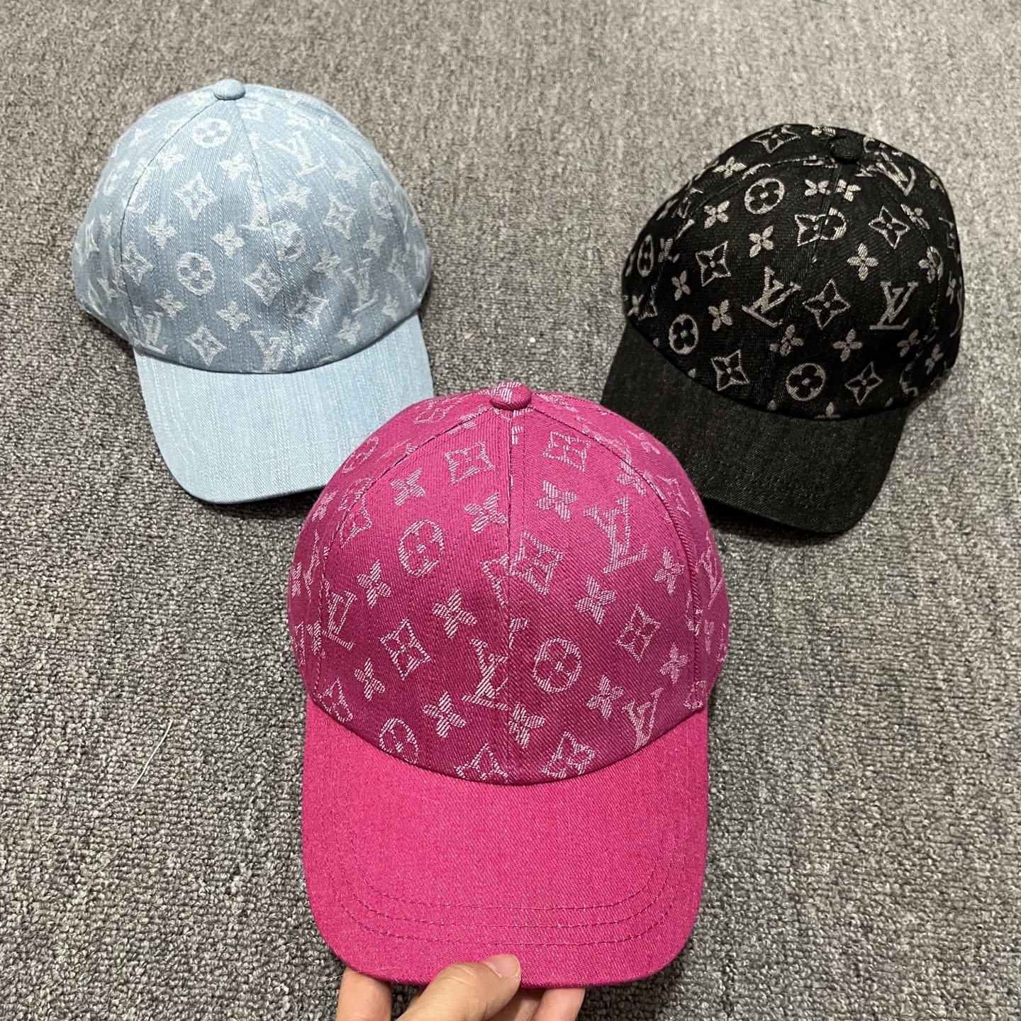 Louis Vuitton Monogram Denim Baseball Cap