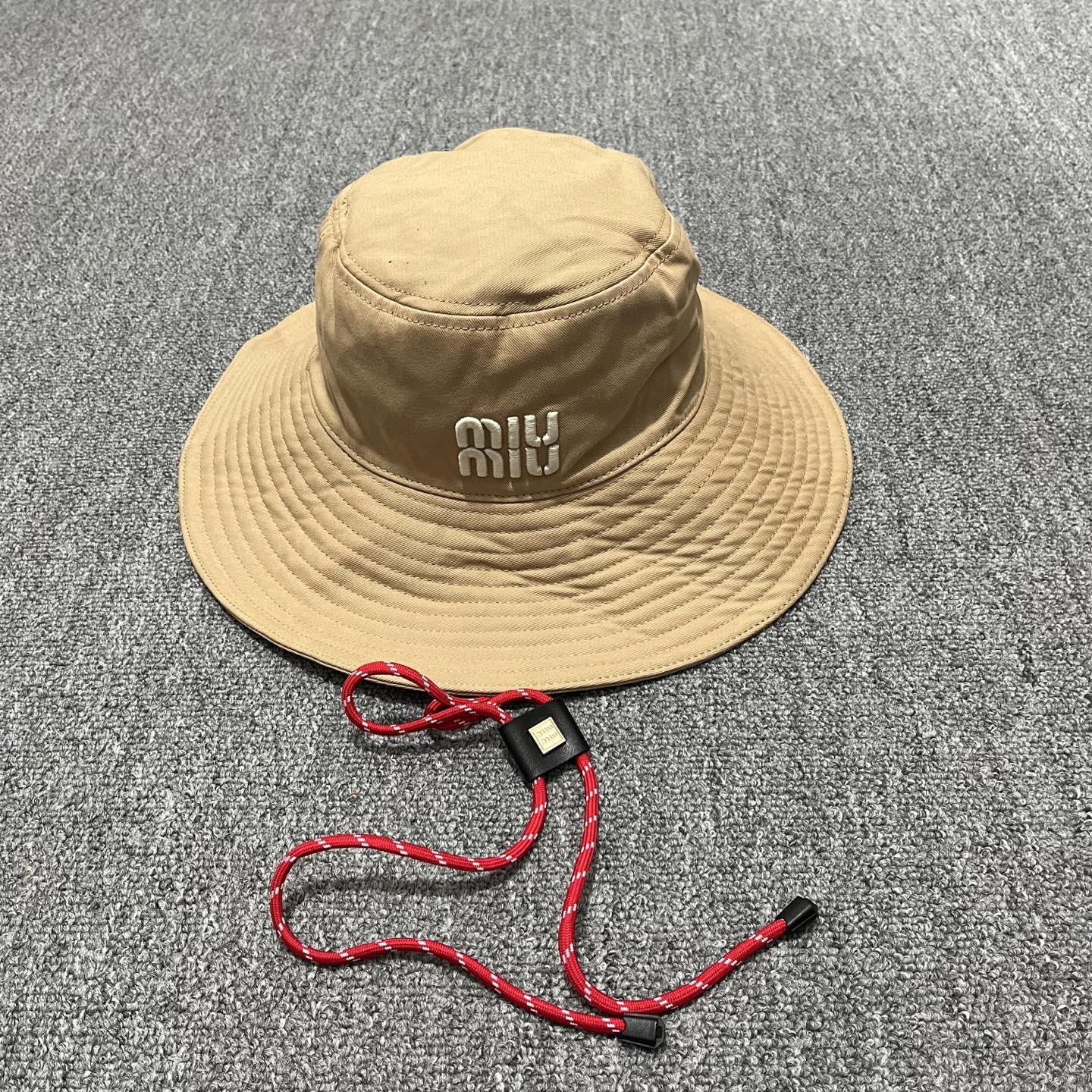 Miu Miu Logo Bucket Hat