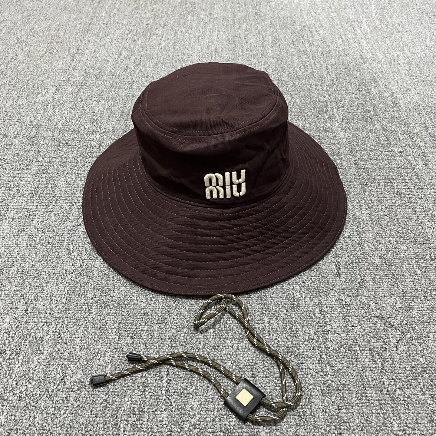 Miu Miu Logo Bucket Hat
