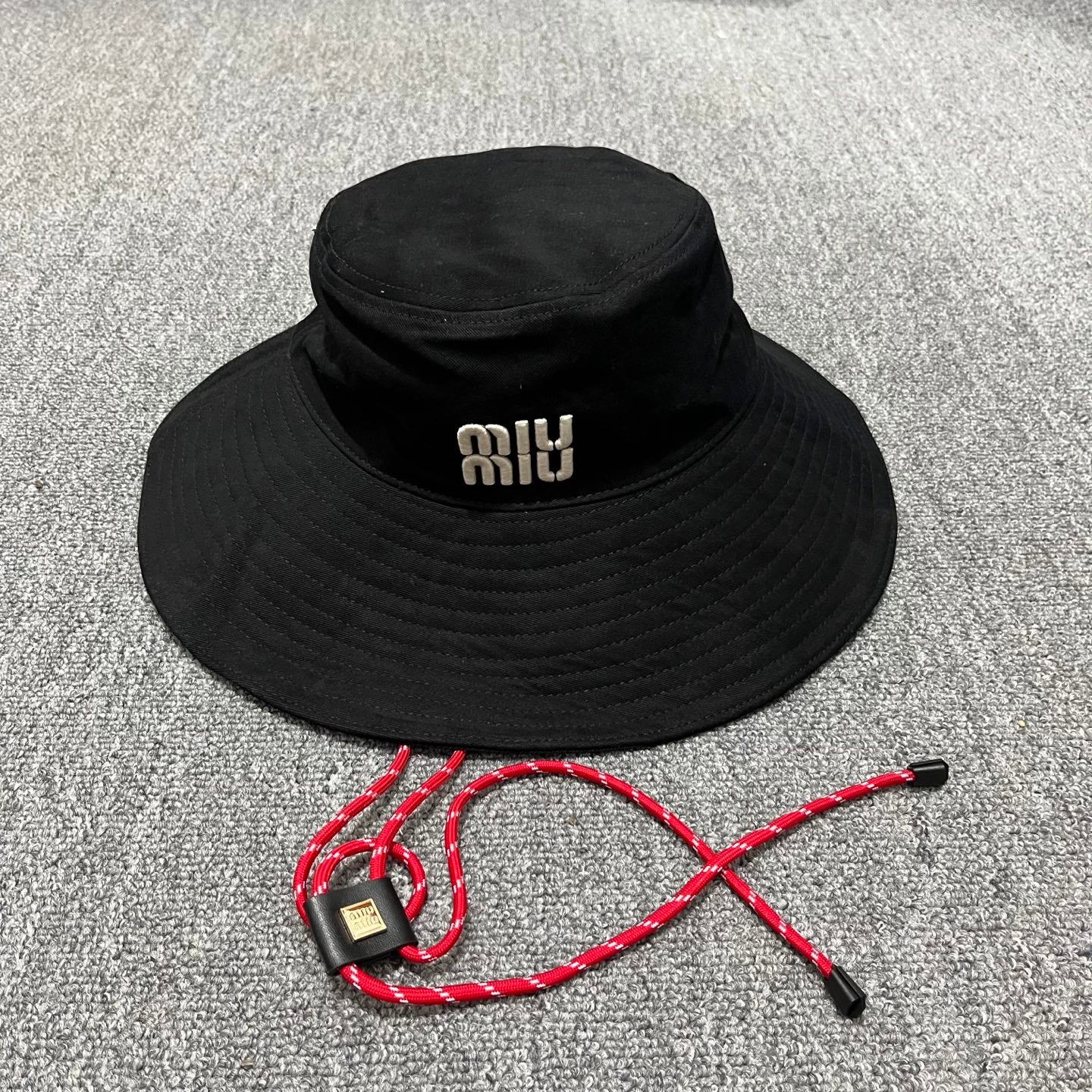 Miu Miu Logo Bucket Hat