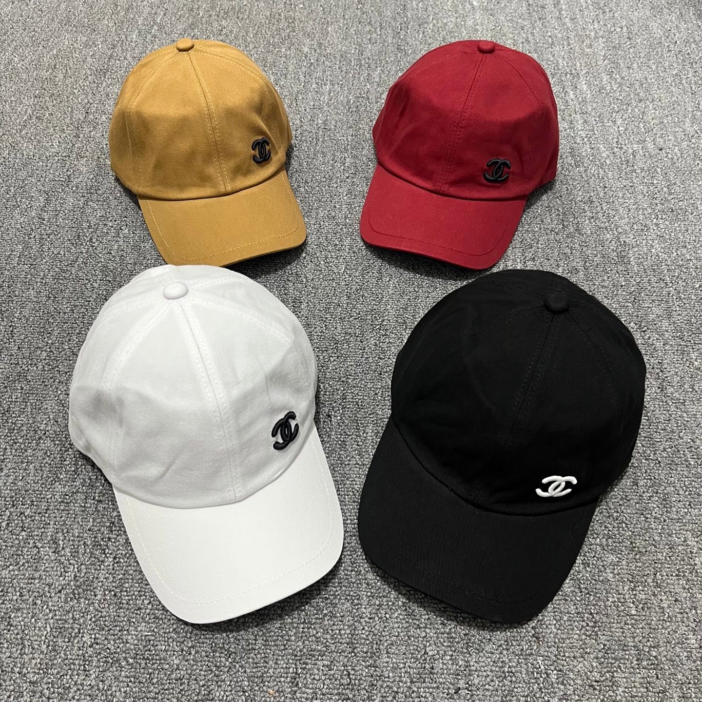 Chanel CC Logo Baseball Cap