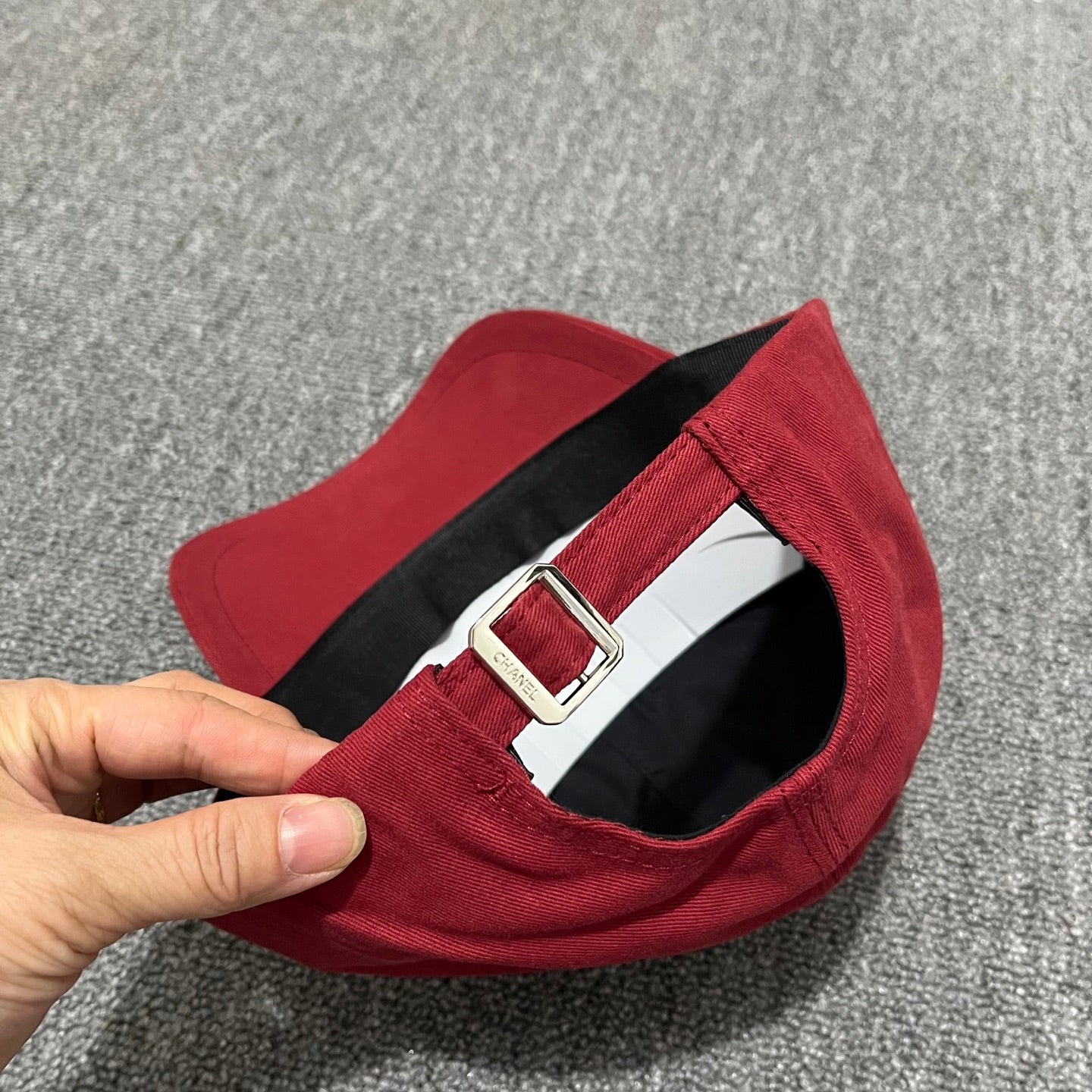 Chanel CC Logo Baseball Cap