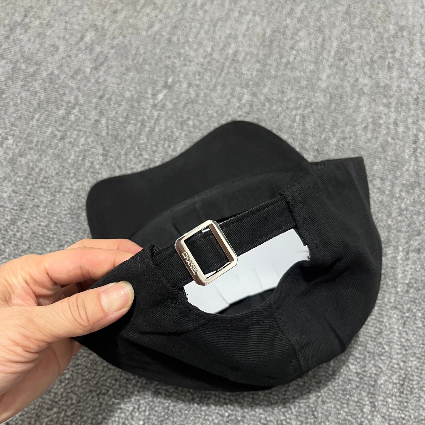 Chanel CC Logo Baseball Cap