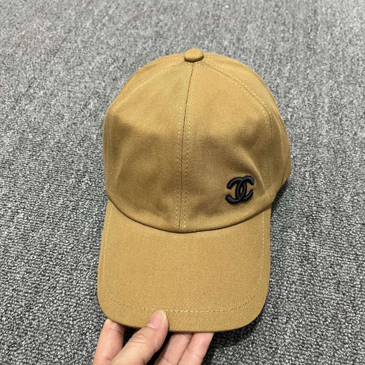 Chanel CC Logo Baseball Cap