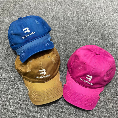 Balenciaga Distressed Baseball Cap