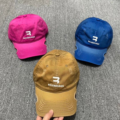 Balenciaga Distressed Baseball Cap