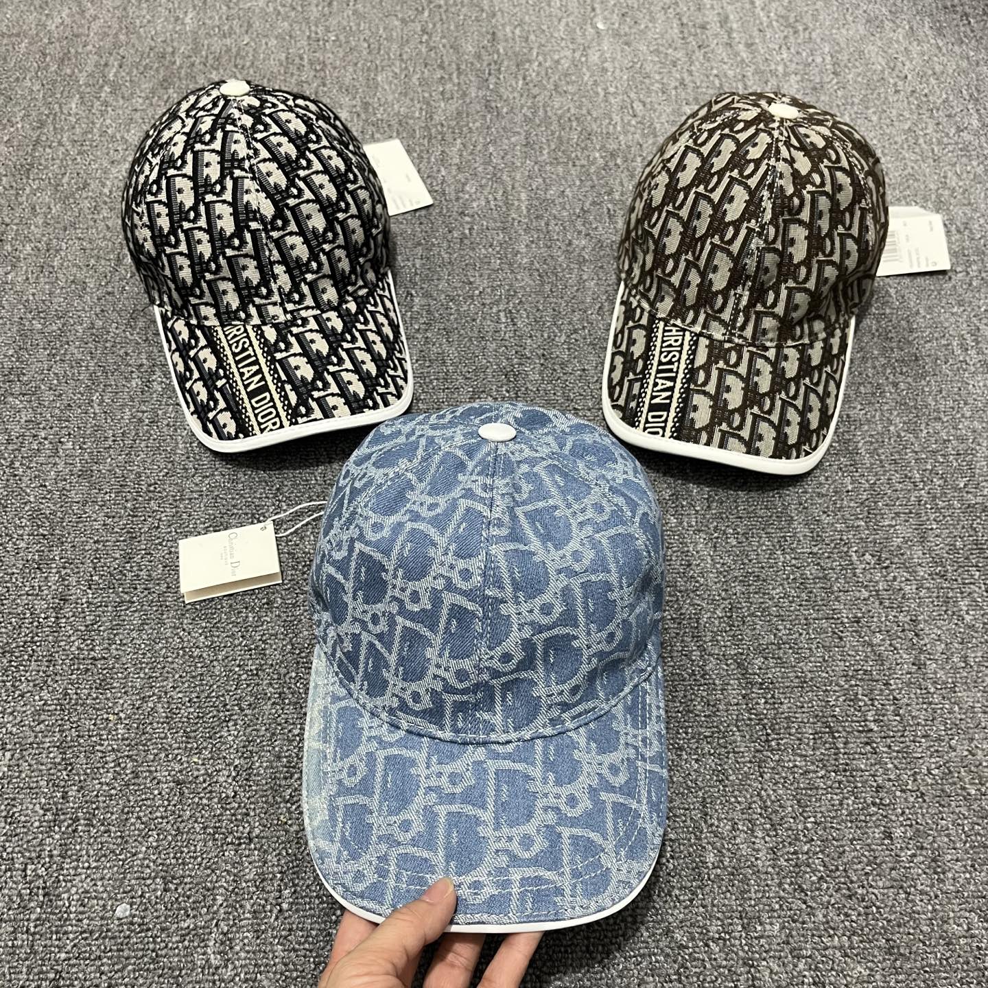 Dior Oblique Jacquard Baseball Cap