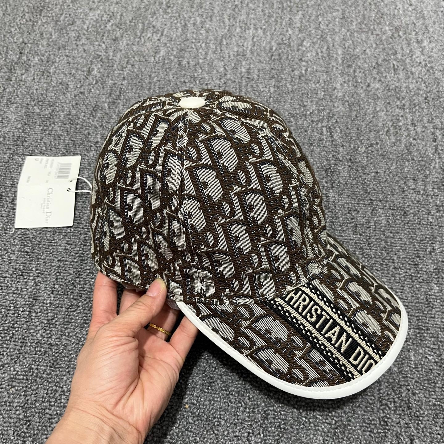 Dior Oblique Jacquard Baseball Cap