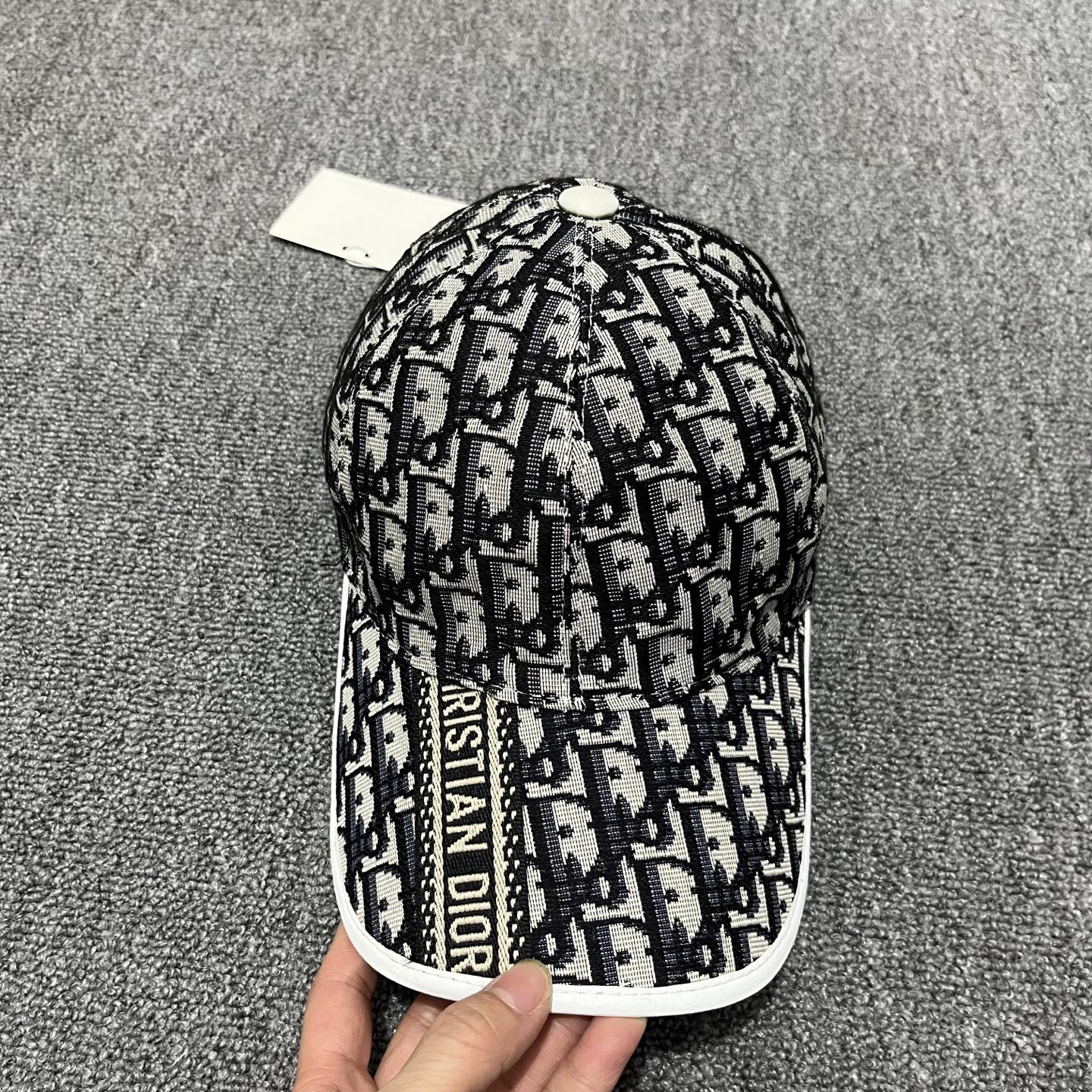 Dior Oblique Jacquard Baseball Cap