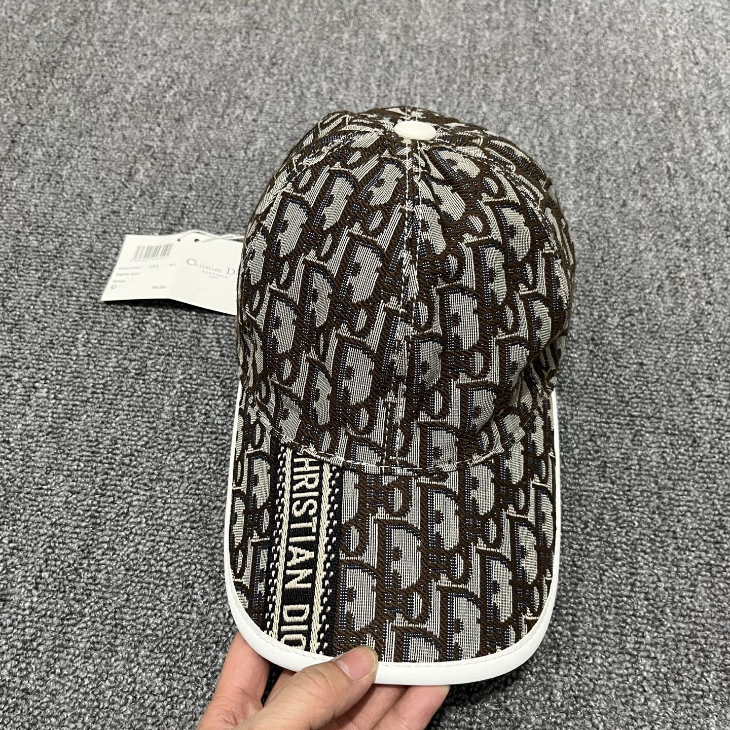 Dior Oblique Jacquard Baseball Cap