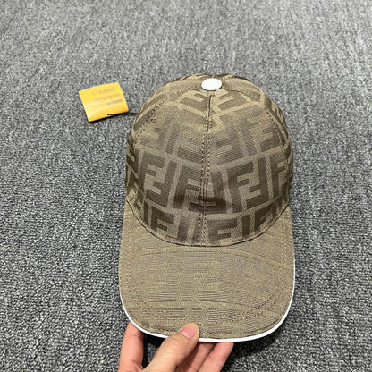 Fendi FF Zucca Monogram Baseball Cap