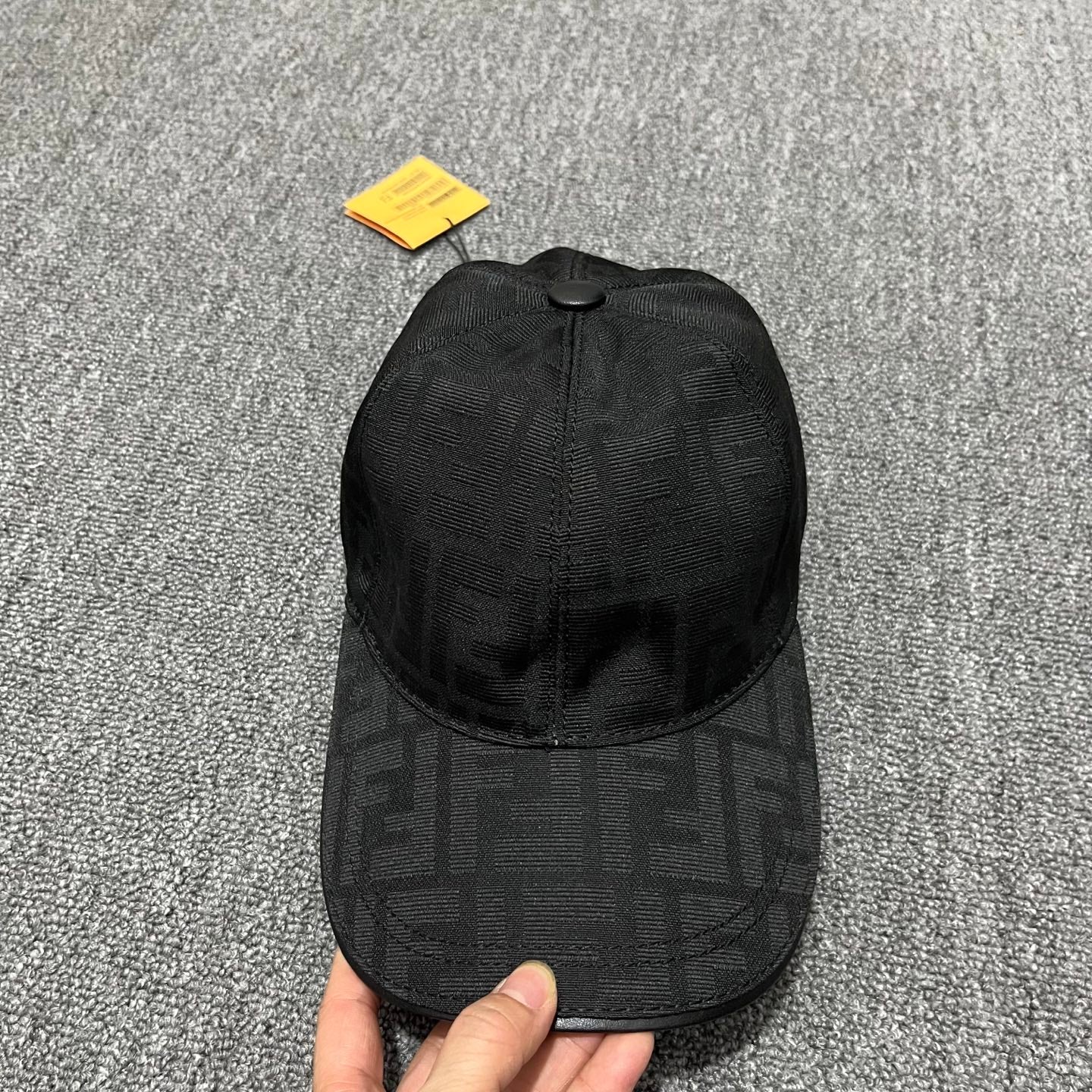 Fendi FF Zucca Monogram Baseball Cap