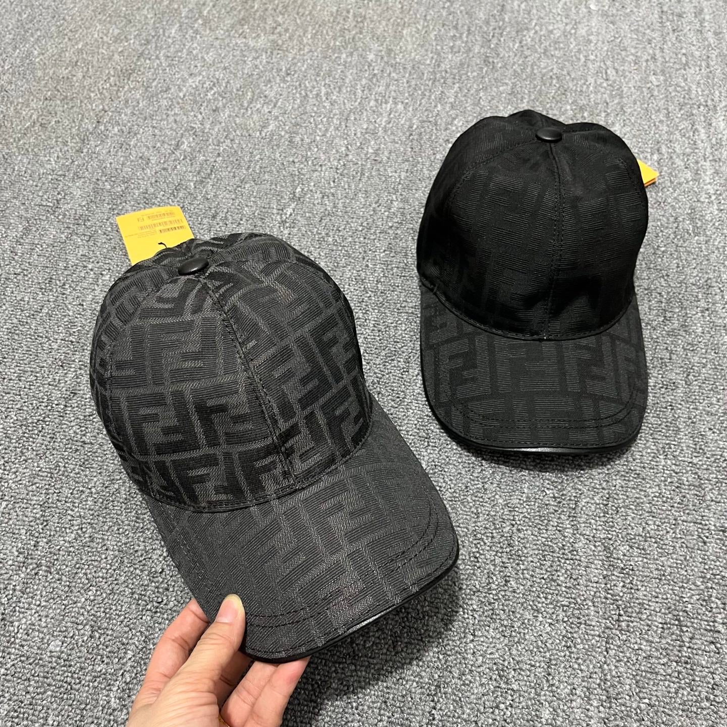 Fendi FF Zucca Monogram Baseball Cap