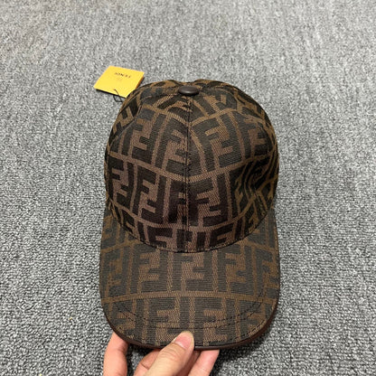 Fendi FF Zucca Monogram Baseball Cap