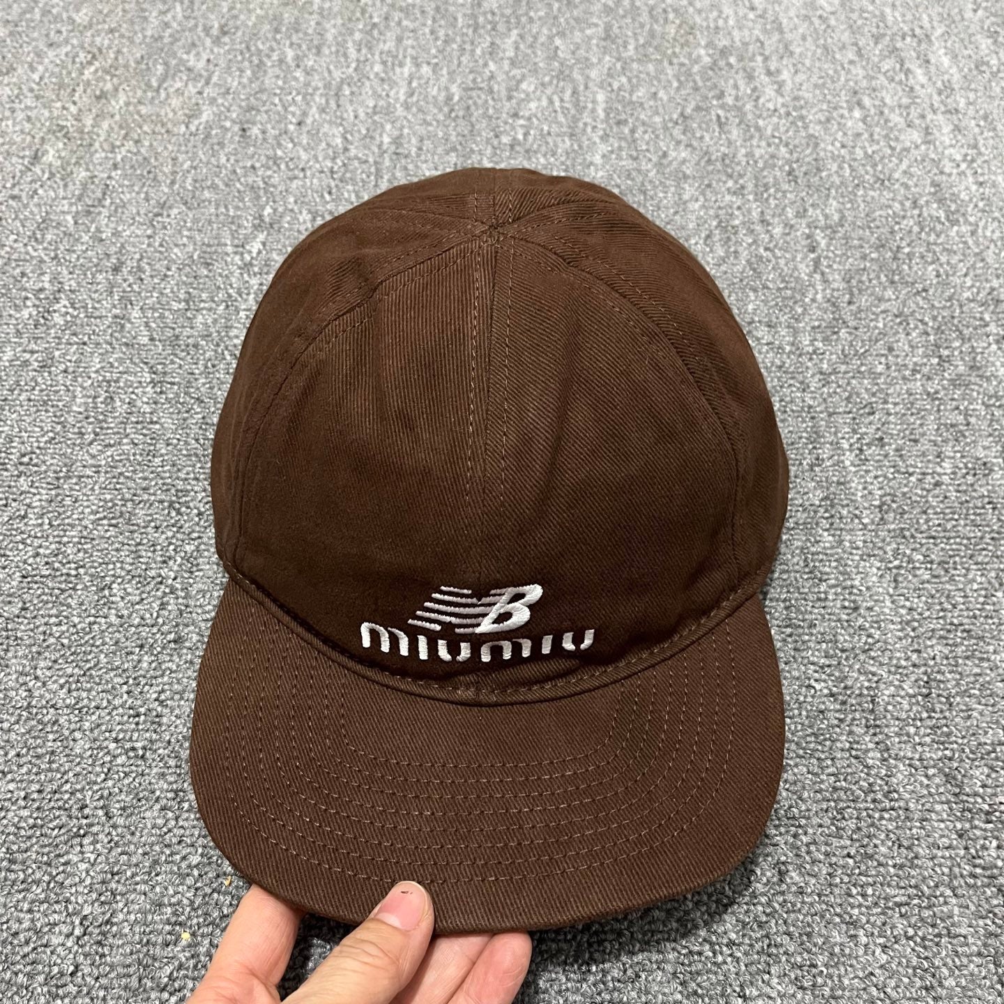 MIU MIU x New Balance Denim Baseball Cap "All colors"