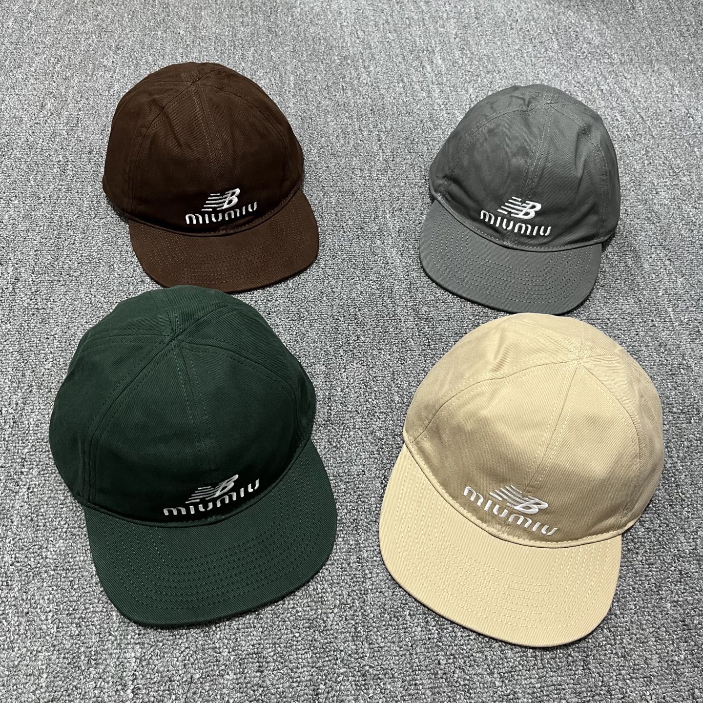 MIU MIU x New Balance Denim Baseball Cap "All colors"